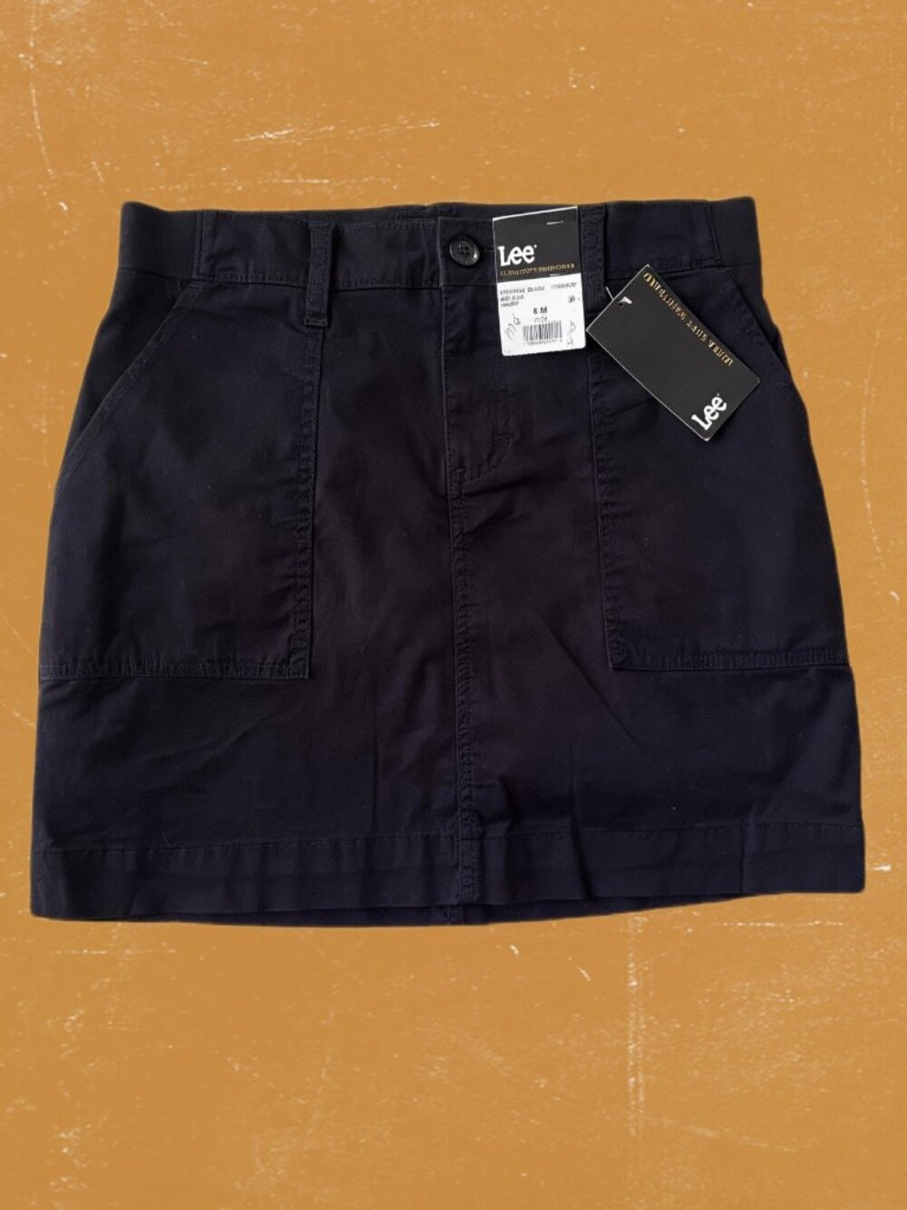 Lee Women's Black Skirt Size 6M